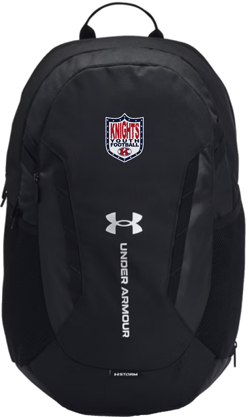 Knights Youth Football UA Hustle 6.0 Team Backpack