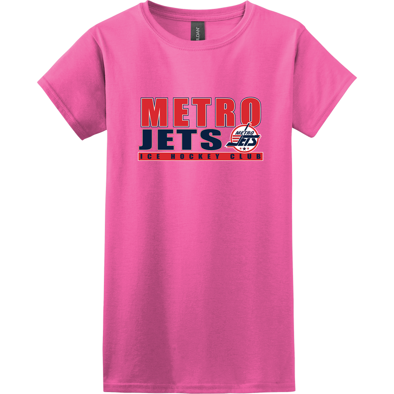 Metro Jets Softstyle Ladies T-Shirt