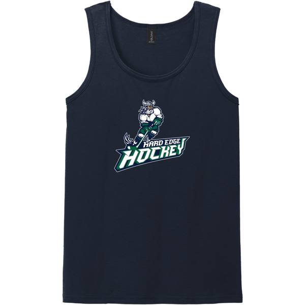 Hard Edge Hockey Softstyle Tank Top