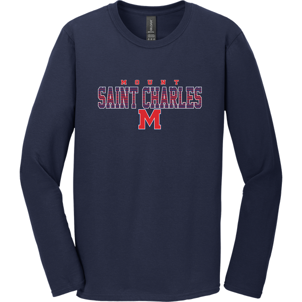 Mount St. Charles Softstyle Long Sleeve T-Shirt