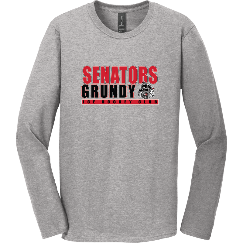 Grundy Senators Softstyle Long Sleeve T-Shirt