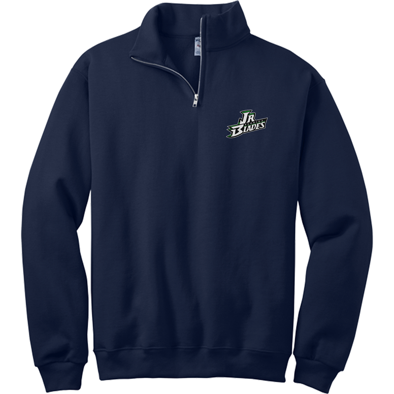 Junior Blades NuBlend 1/4-Zip Cadet Collar Sweatshirt