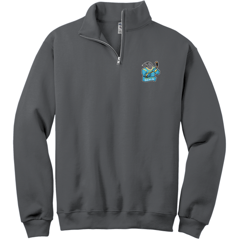 Atlantic City Seals NuBlend 1/4-Zip Cadet Collar Sweatshirt