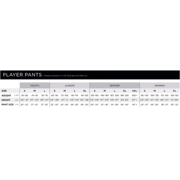 North Park Senior DS RT Hockey Pants