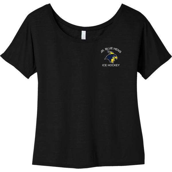 Delaware Jr. Blue Hens Womens Slouchy Tee