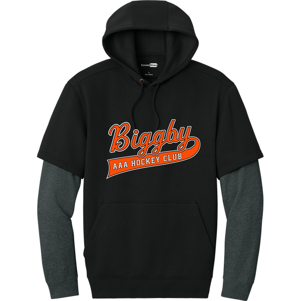 Biggby Coffee AAA Tough Fleece Layered Hoodie