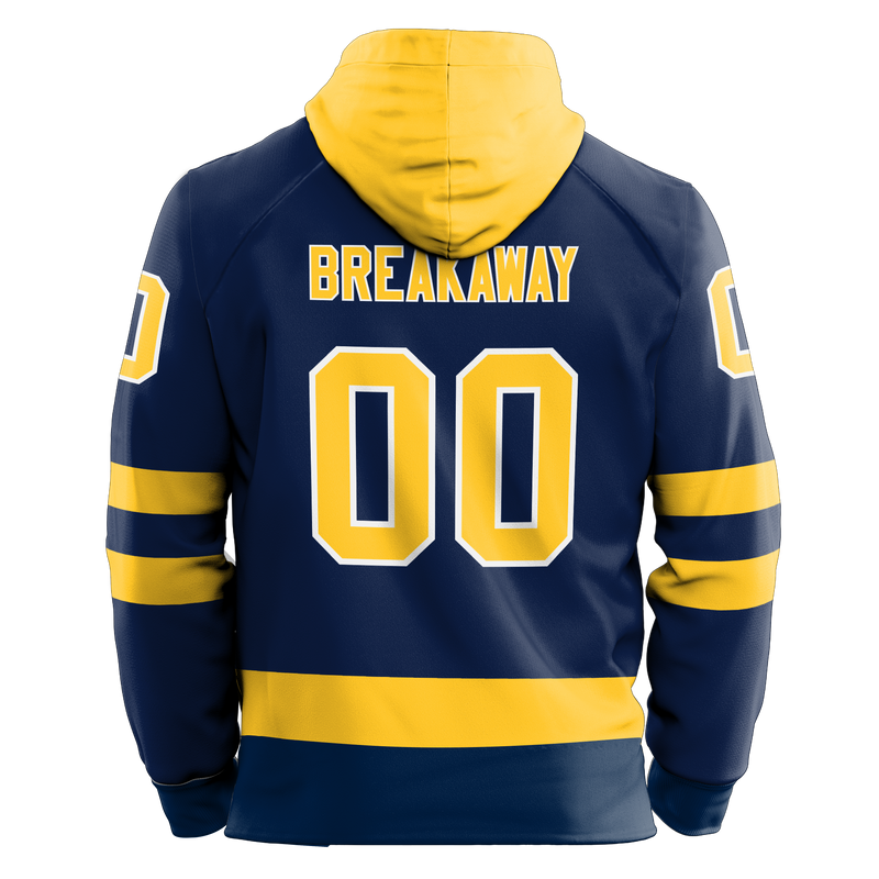 CT Clippers Adult Sublimated Retro Hoodie