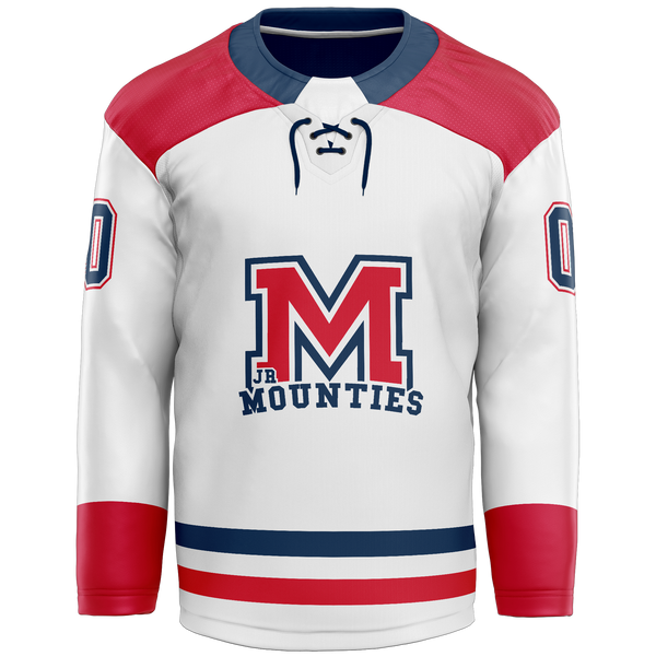 Jr. Mounties Player Jersey - White - Kit