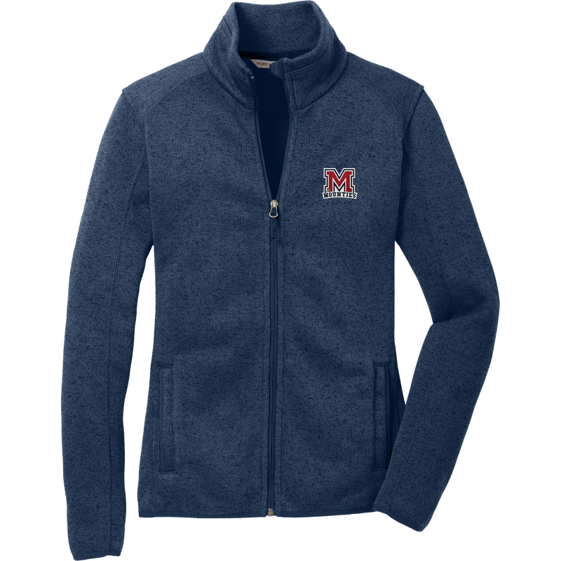 Jr. Mounties Ladies Sweater Fleece Jacket