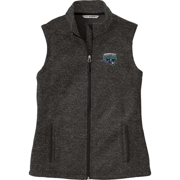 Kensington Valley Raiders Ladies Sweater Fleece Vest