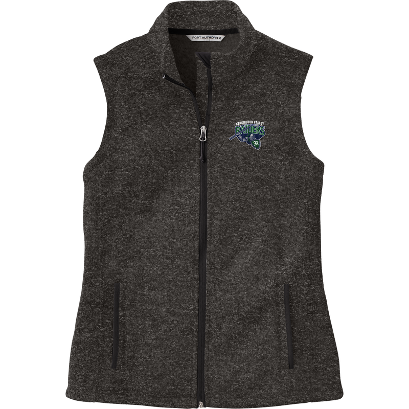 Kensington Valley Raiders Ladies Sweater Fleece Vest