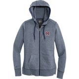 Jr. Mounties New Era Ladies French Terry Full-Zip Hoodie