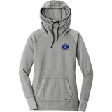 Carolina Thunder New Era Ladies Tri-Blend Fleece Pullover Hoodie