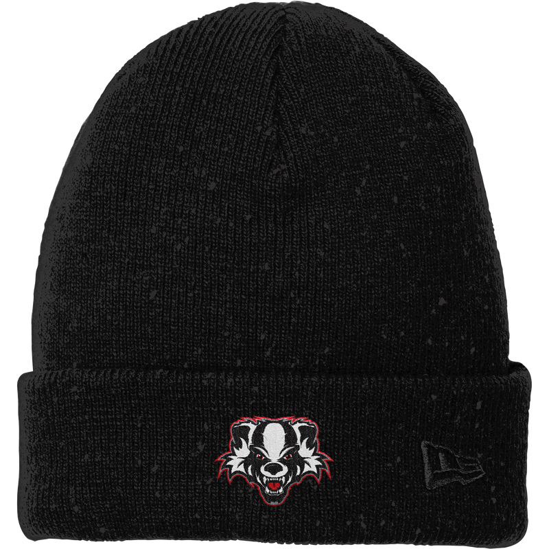 Scary Badgers New Era Speckled Beanie
