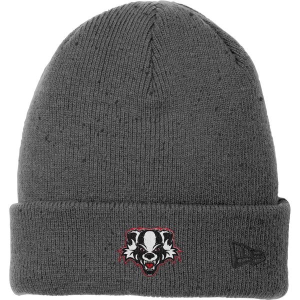 Scary Badgers New Era Speckled Beanie