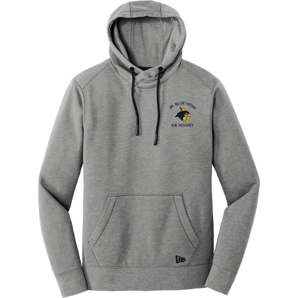 Delaware Jr. Blue Hens New Era Tri-Blend Fleece Pullover Hoodie