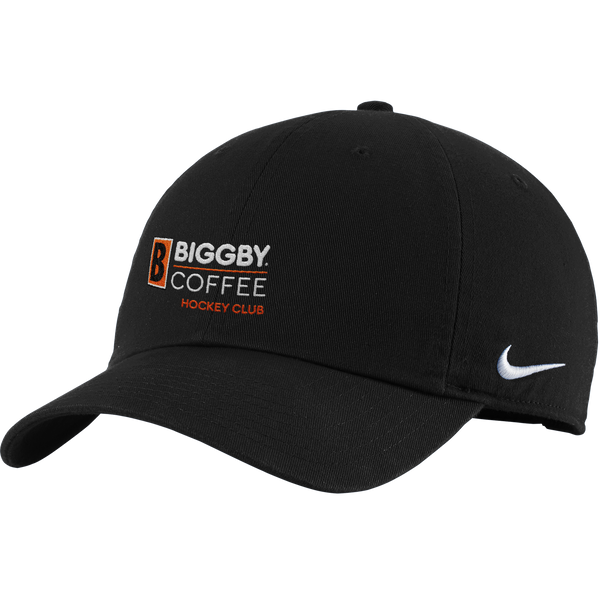Biggby Coffee Hockey Club Nike Heritage Cotton Twill Cap