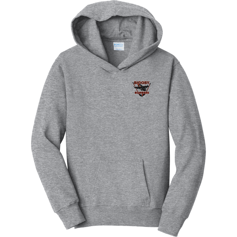 Biggby Bombers Youth Fan Favorite Fleece Pullover Hooded Sweatshirt
