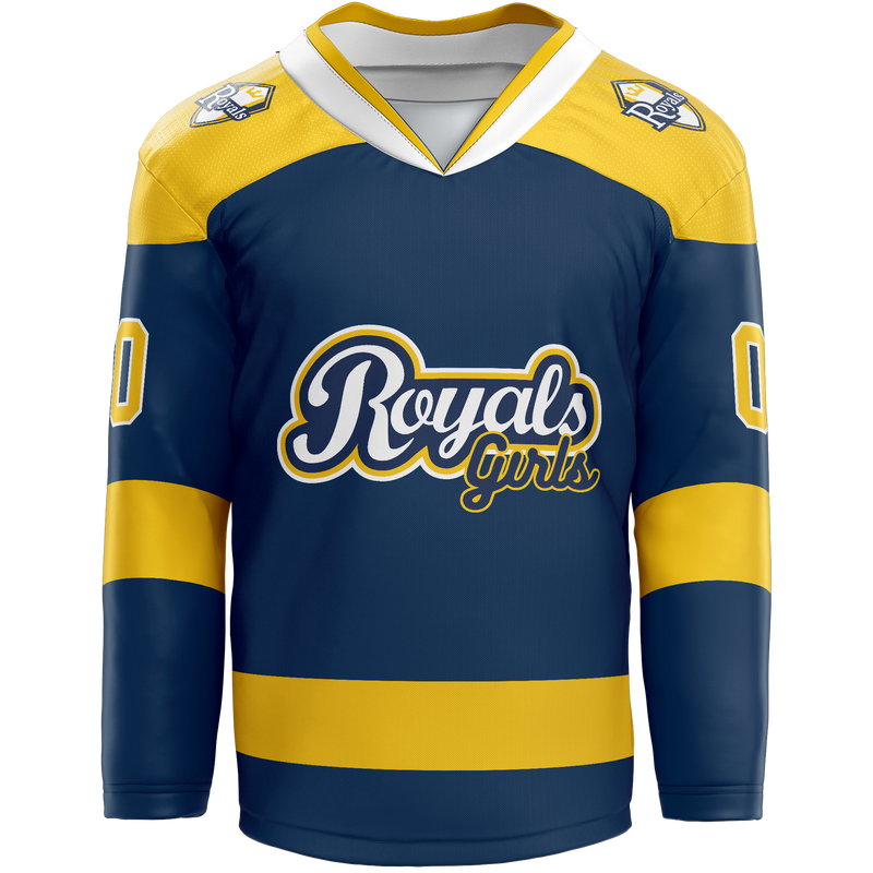 Royals Girls Youth Player Hybrid Jersey
