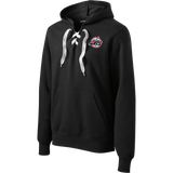 Metro Jets Lace Up Pullover Hooded Sweatshirt
