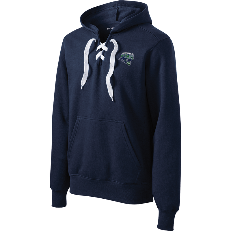 Kensington Valley Raiders Lace Up Pullover Hooded Sweatshirt