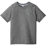 Junior Blades Youth PosiCharge Tri-Blend Wicking Raglan Tee