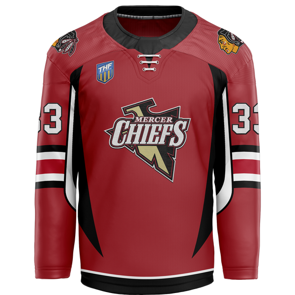 Mercer Tier 1 2013 and Younger Adult Goalie Jersey